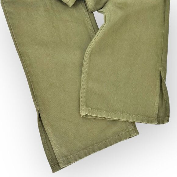 CELLO NWT Split Ankle Olive Colored Denim High-Rise Jeans size 9 Junior - Picture 5 of 7